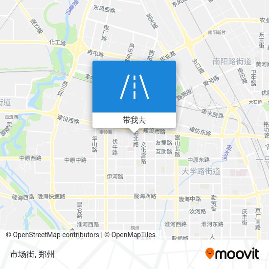 市场街地图
