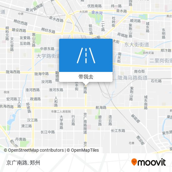 京广南路地图