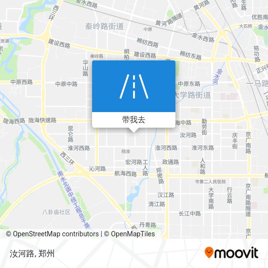 汝河路地图