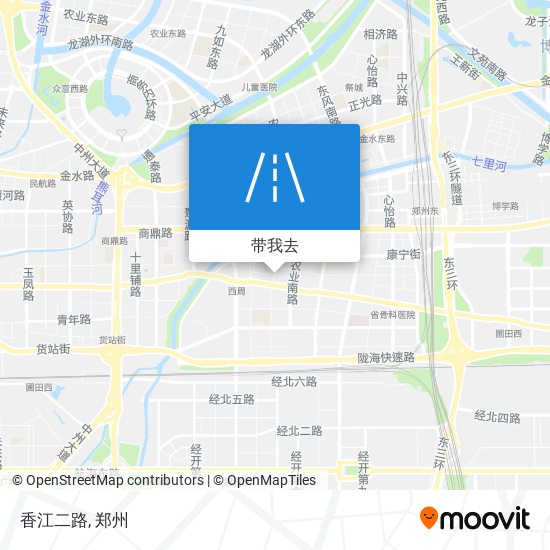 香江二路地图