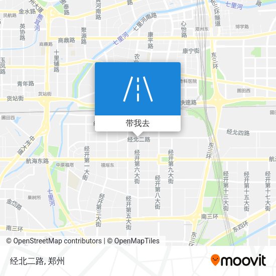 经北二路地图