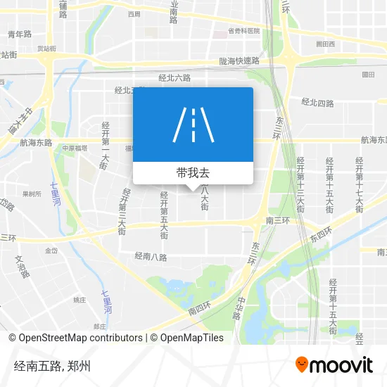 经南五路地图