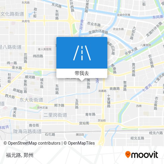 福元路地图