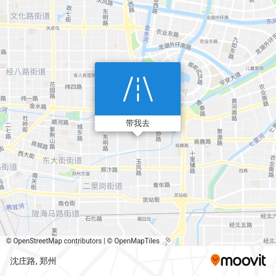 沈庄路地图