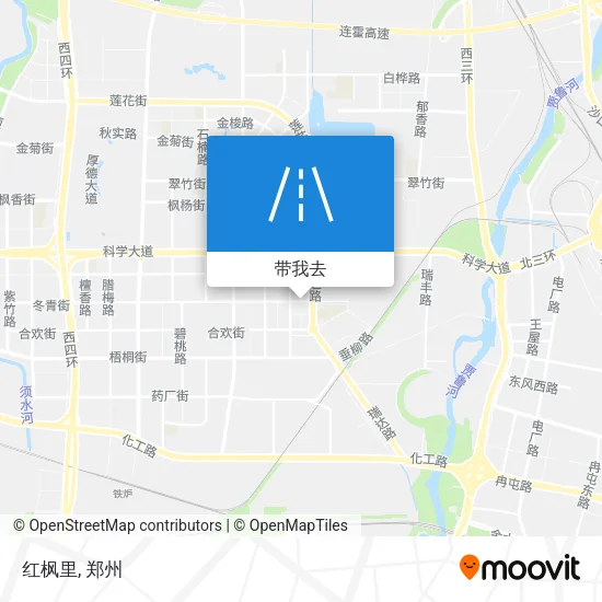 红枫里地图