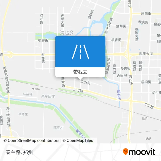 春兰路地图