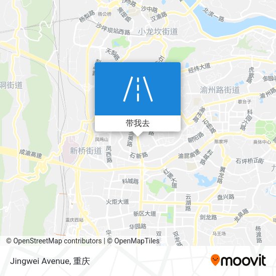 Jingwei Avenue地图