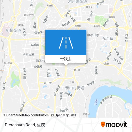 Pterosaurs Road地图