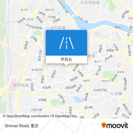 Shixiao Road地图