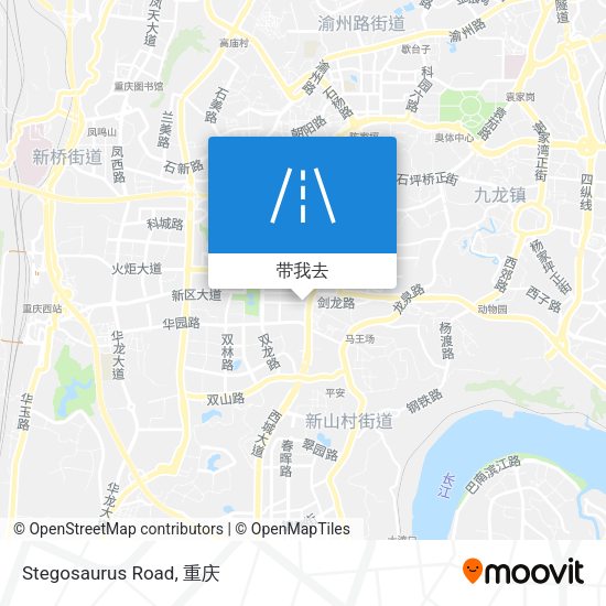 Stegosaurus Road地图