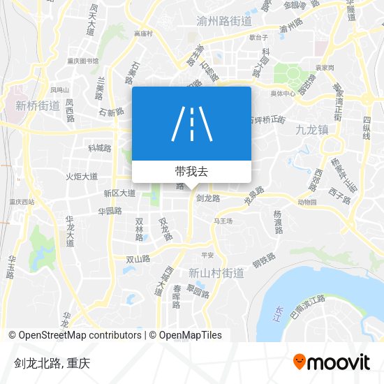 剑龙北路地图