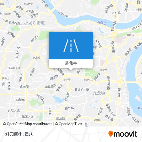 科园四街地图