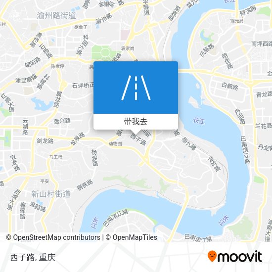 西子路地图