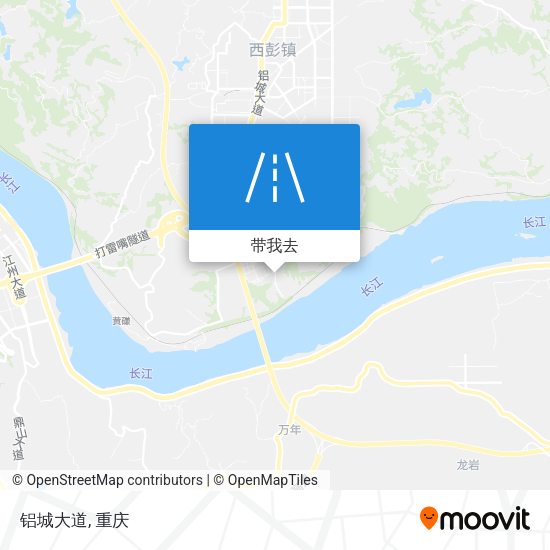 铝城大道地图