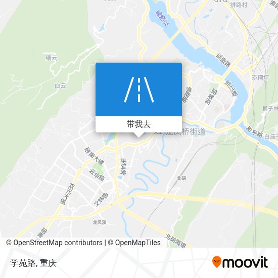 学苑路地图
