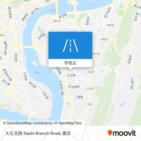 大石支路 Dashi Branch Road地图