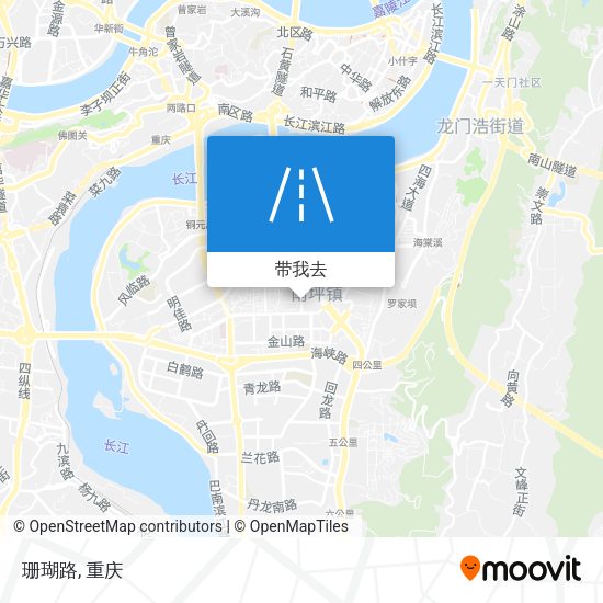 珊瑚路地图