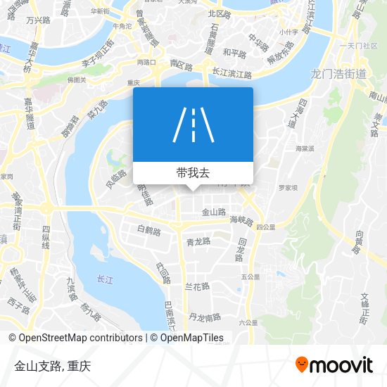 金山支路地图