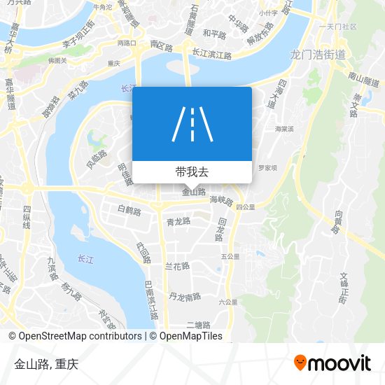 金山路地图