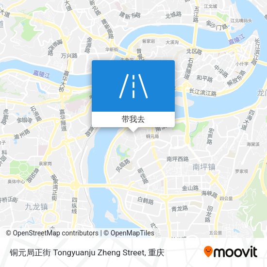 铜元局正街 Tongyuanju Zheng Street地图