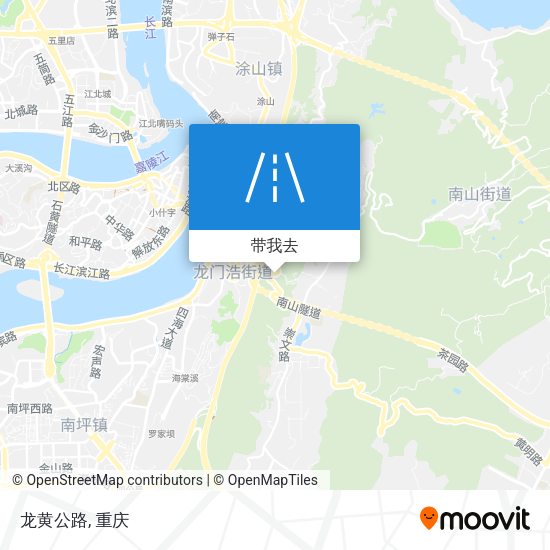 龙黄公路地图
