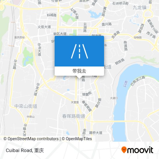 Cuibai Road地图