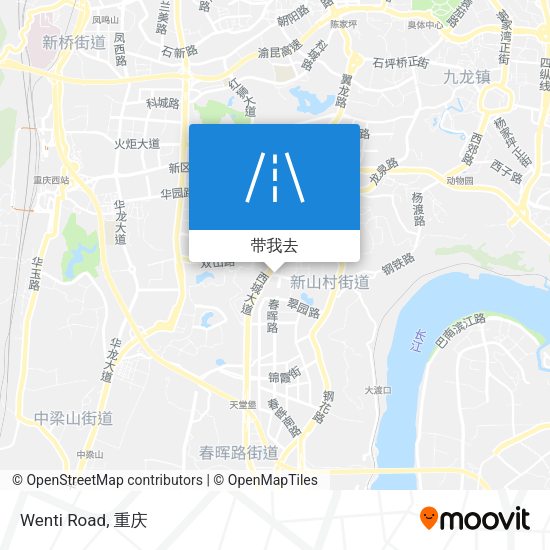 Wenti Road地图