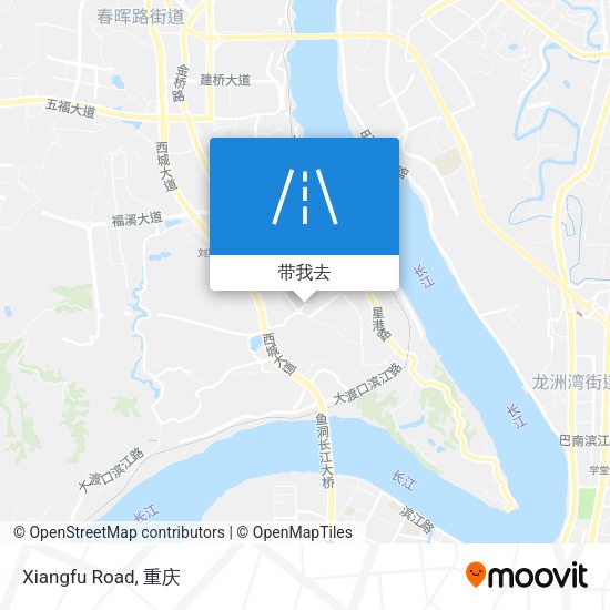 Xiangfu Road地图