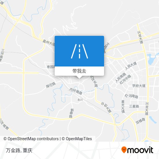 万金路地图