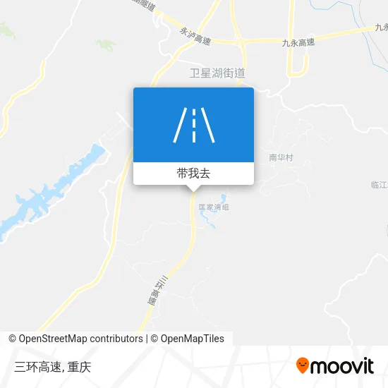 三环高速地图