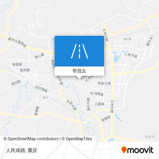 人民南路地图