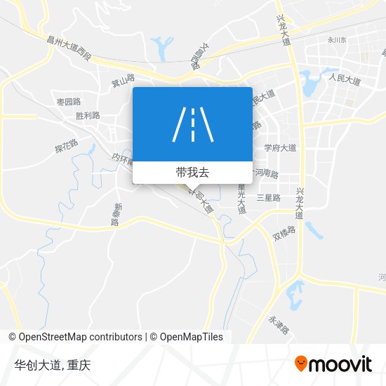 华创大道地图