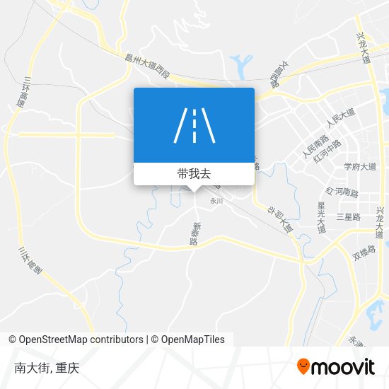南大街地图