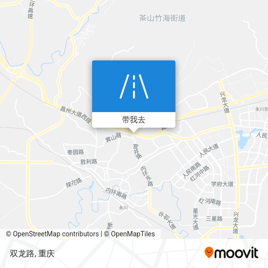 双龙路地图