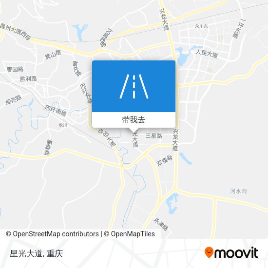 星光大道地图