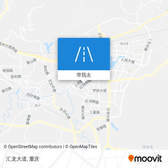 汇龙大道地图