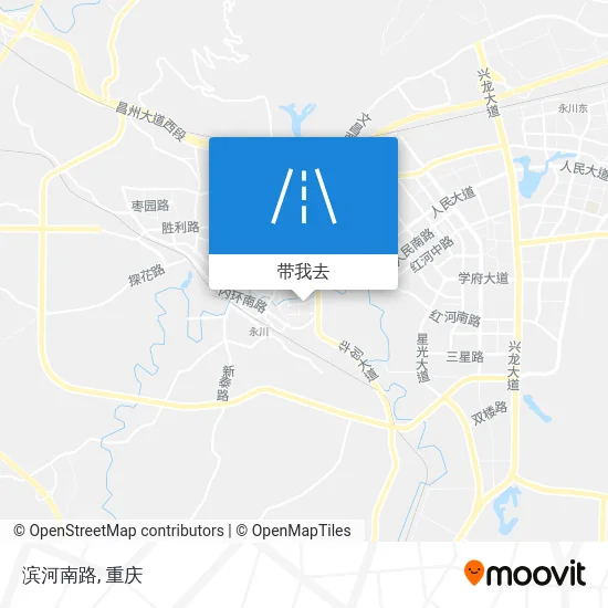 滨河南路地图