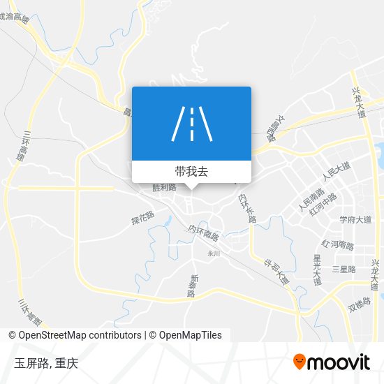 玉屏路地图