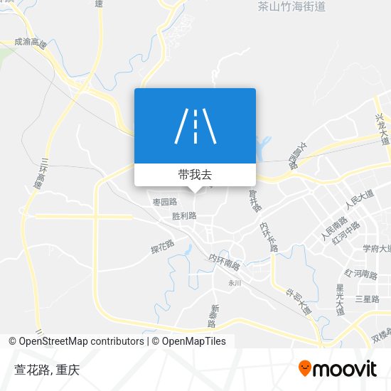 萱花路地图