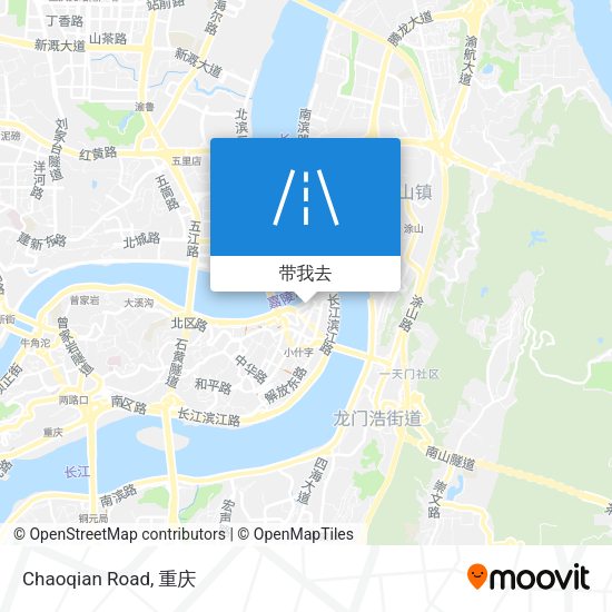 Chaoqian Road地图
