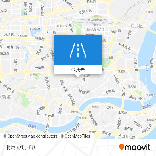北城天街地图