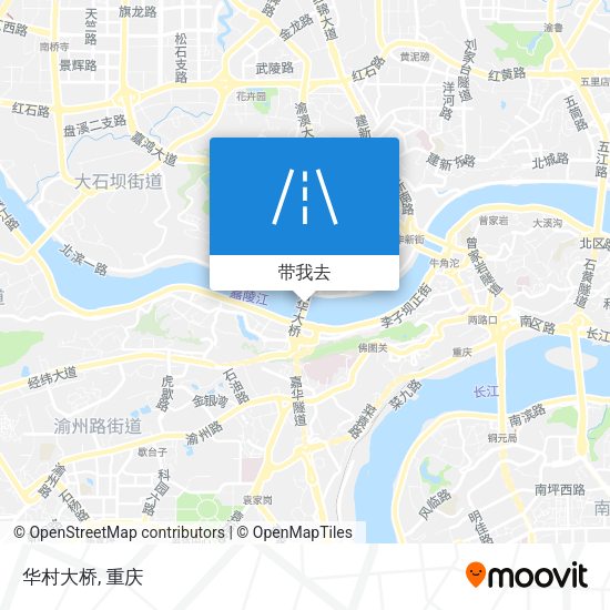 华村大桥地图