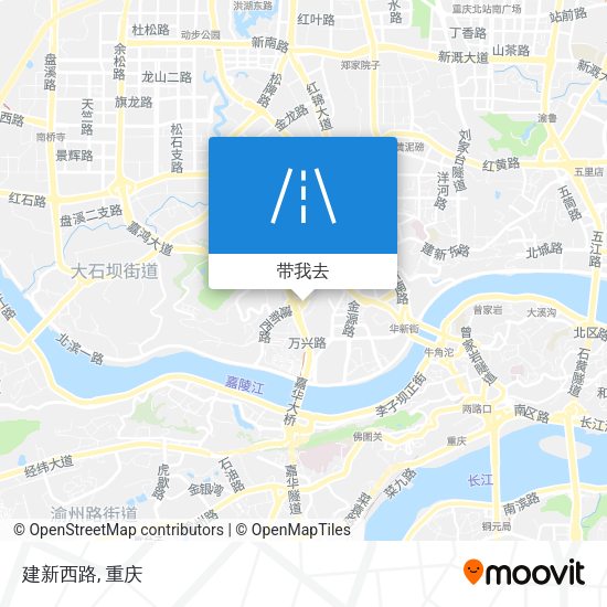 建新西路地图