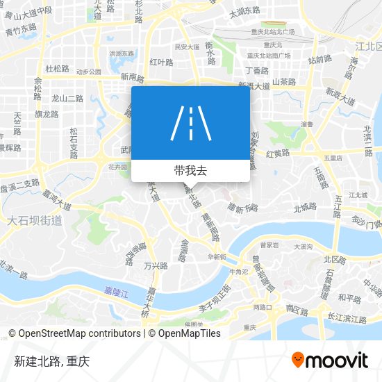 新建北路地图