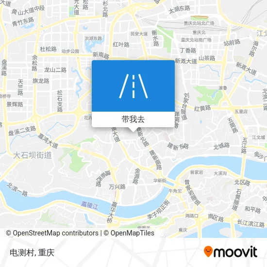 电测村地图