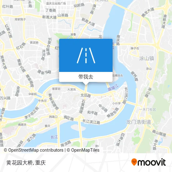 黄花园大桥地图