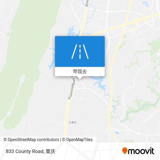 833 County Road地图