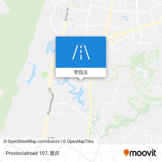 Provincialroad 107地图