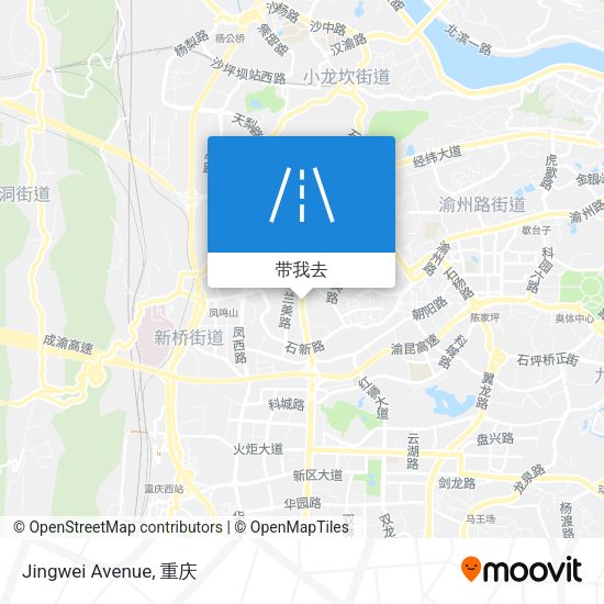 Jingwei Avenue地图