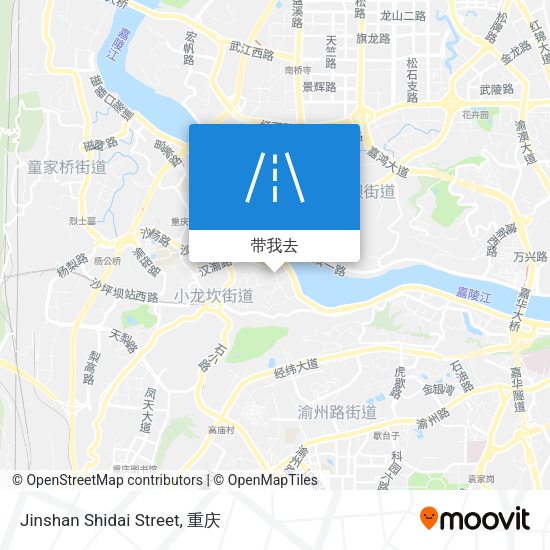 Jinshan Shidai Street地图
